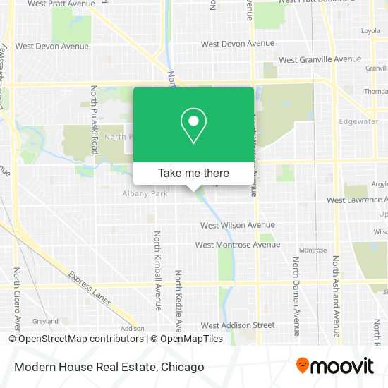 Modern House Real Estate map