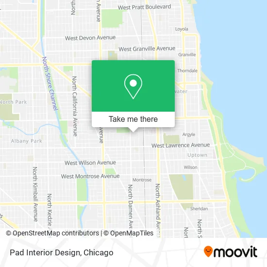 Pad Interior Design map