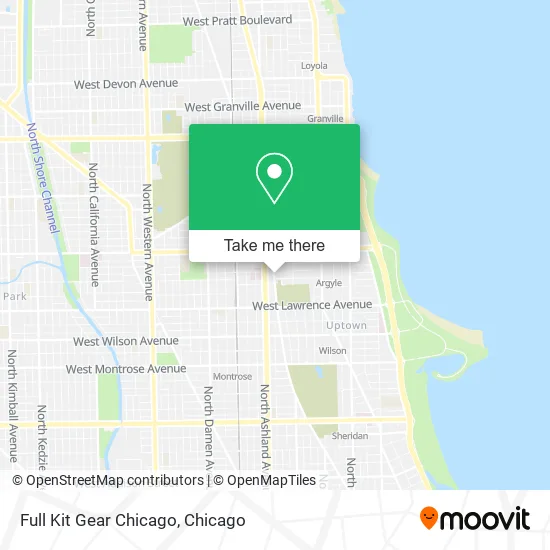 Full Kit Gear Chicago map