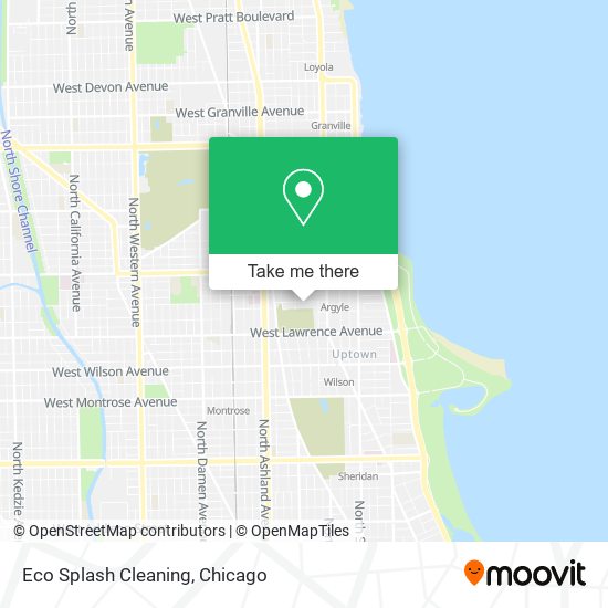 Eco Splash Cleaning map