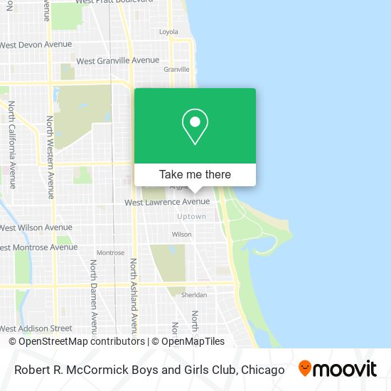 Mapa de Robert R. McCormick Boys and Girls Club