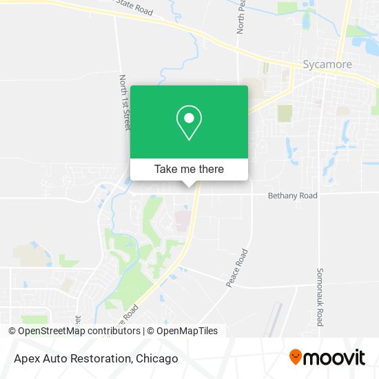 Mapa de Apex Auto Restoration