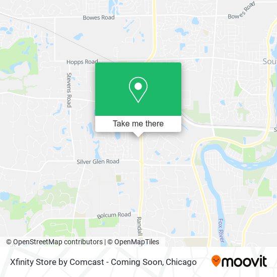 Xfinity Store by Comcast - Coming Soon map