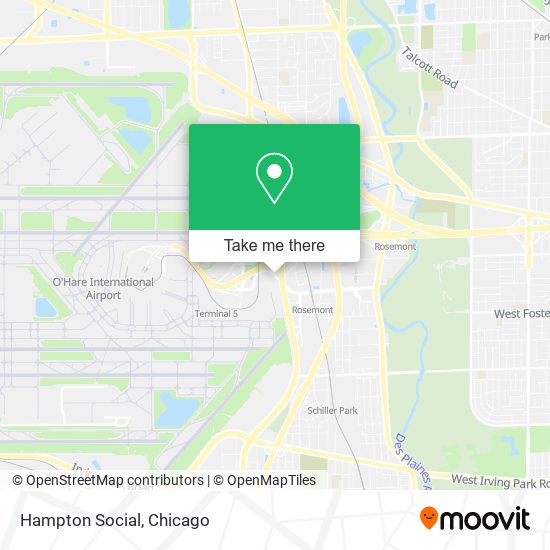 Hampton Social map