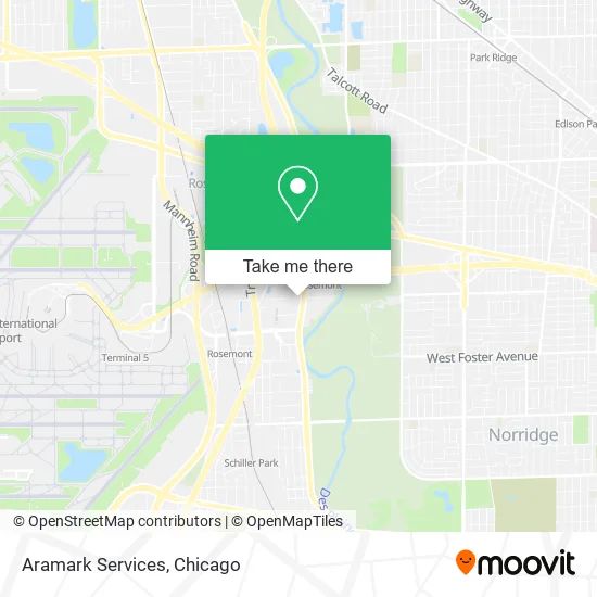 Aramark Services map