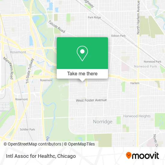 Intl Assoc for Healthc map