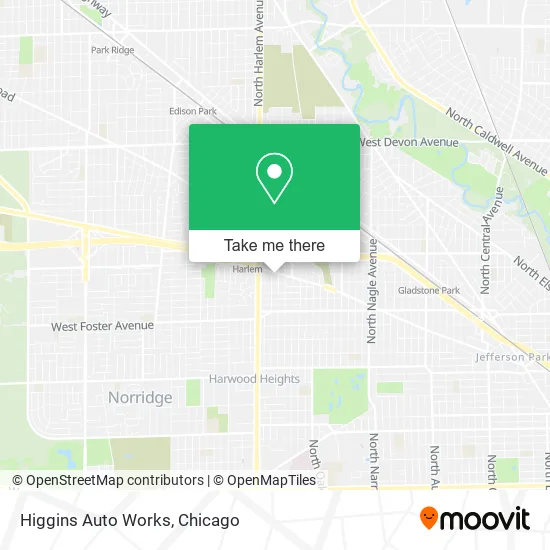 Higgins Auto Works map