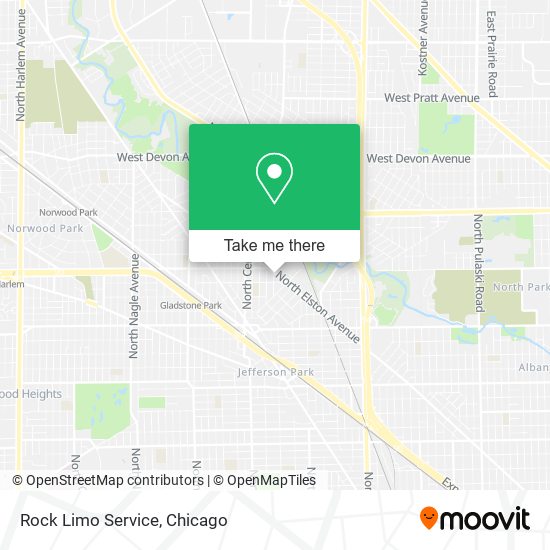 Rock Limo Service map