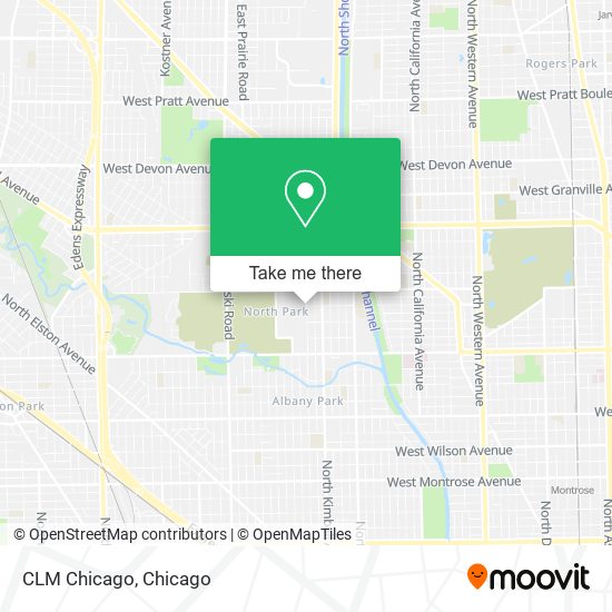 CLM Chicago map