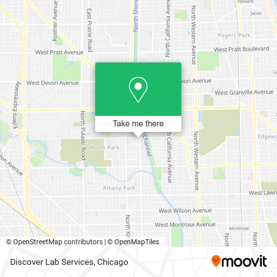 Discover Lab Services map