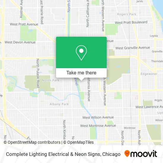 Complete Lighting Electrical & Neon Signs map
