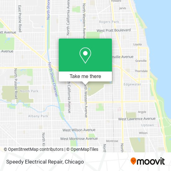 Mapa de Speedy Electrical Repair