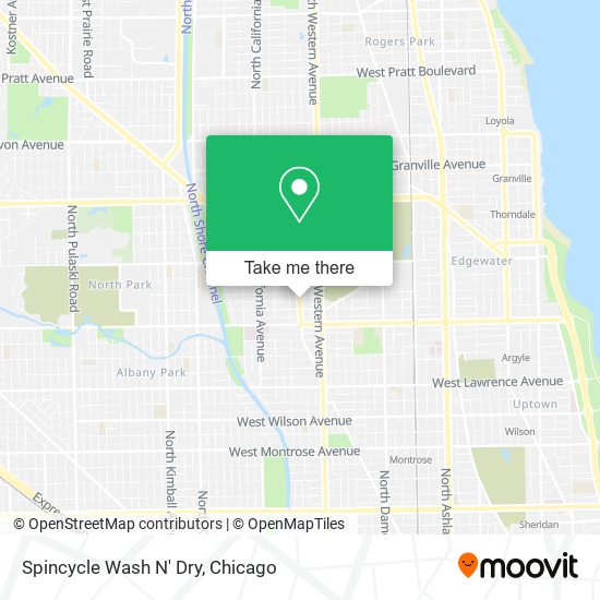 Spincycle Wash N' Dry map