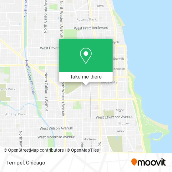 Tempel map