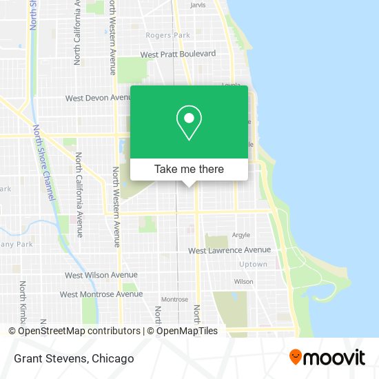 Mapa de Grant Stevens