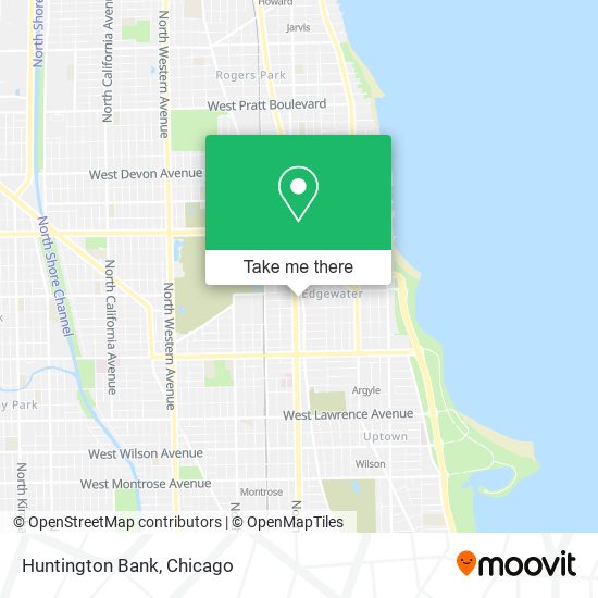 Mapa de Huntington Bank