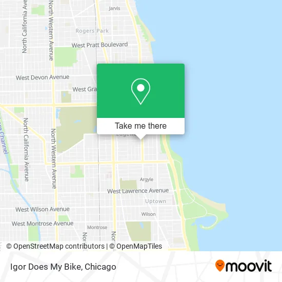 Igor Does My Bike map