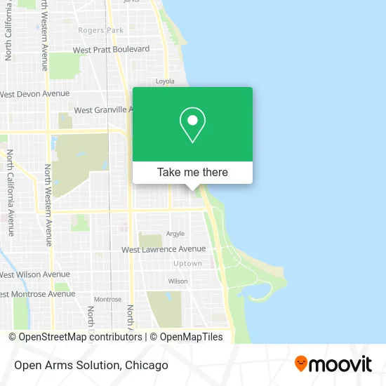 Open Arms Solution map