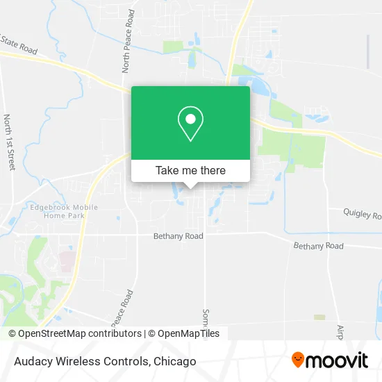 Audacy Wireless Controls map