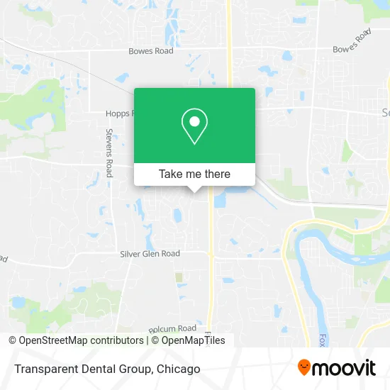 Transparent Dental Group map