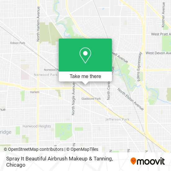 Spray It Beautiful Airbrush Makeup & Tanning map