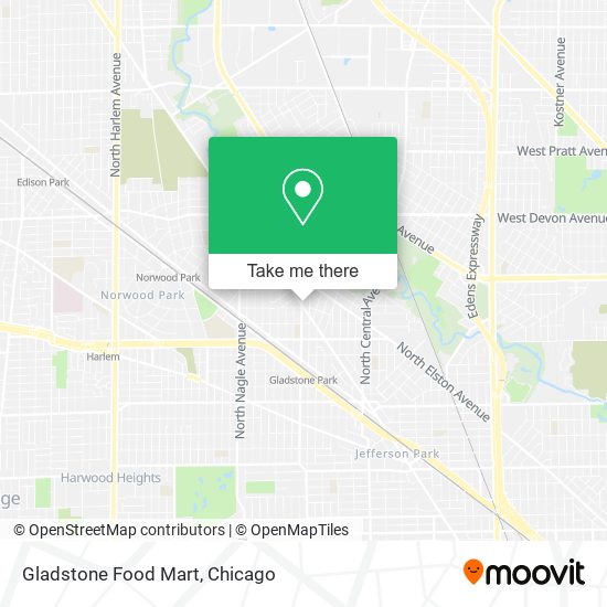 Mapa de Gladstone Food Mart