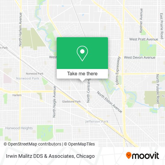 Irwin Malitz DDS & Associates map