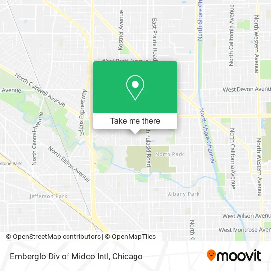 Emberglo Div of Midco Intl map