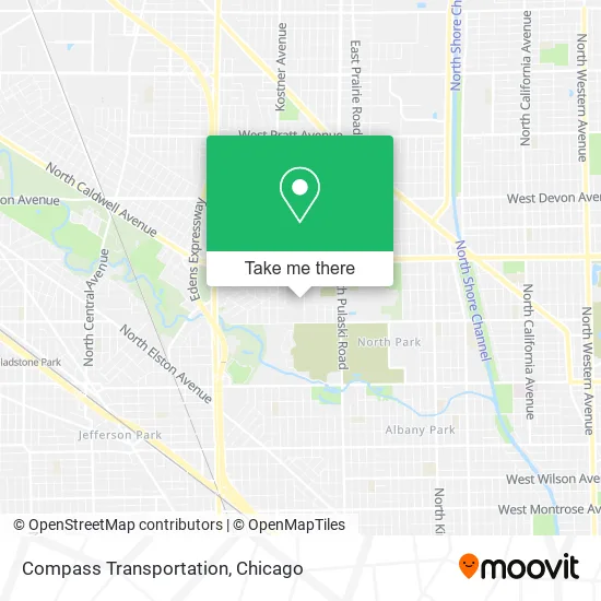 Compass Transportation map