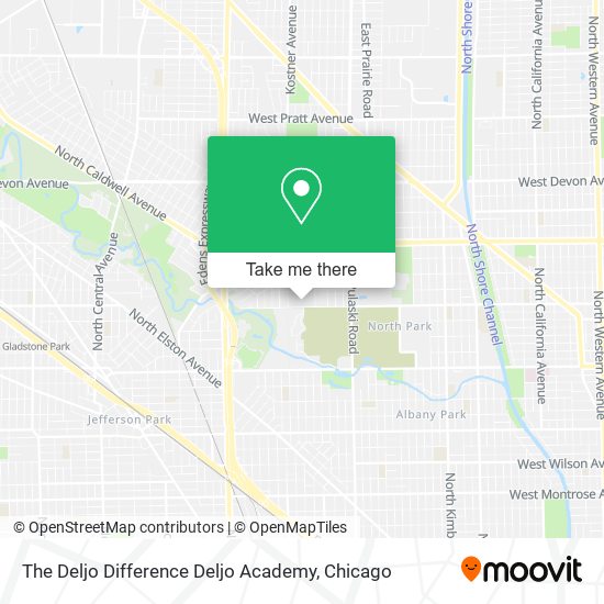 Mapa de The Deljo Difference Deljo Academy