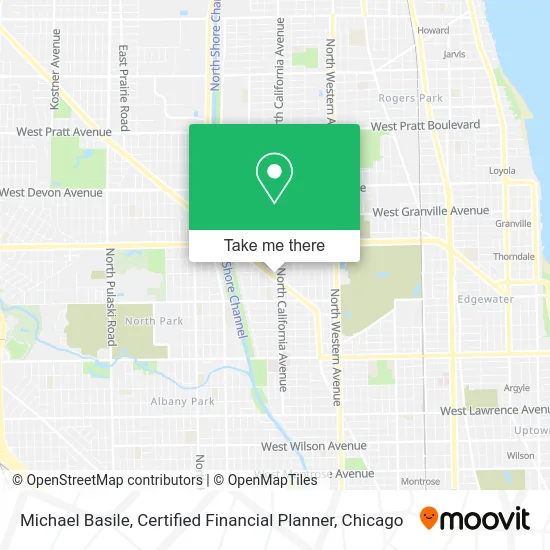 Michael Basile, Certified Financial Planner map