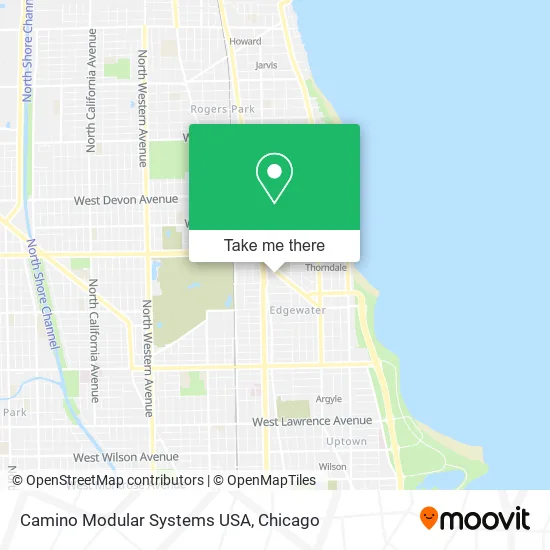 Camino Modular Systems USA map