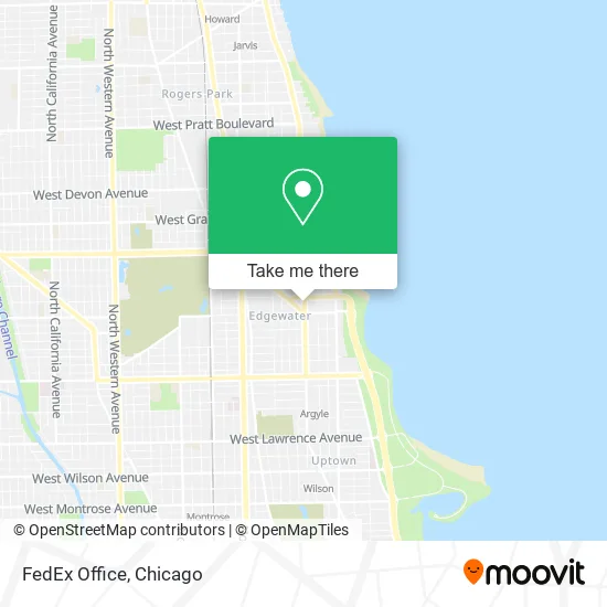 FedEx Office map