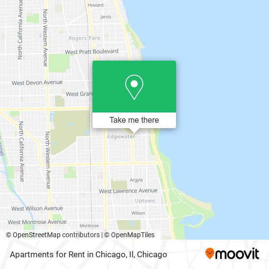 Apartments for Rent in Chicago, Il map