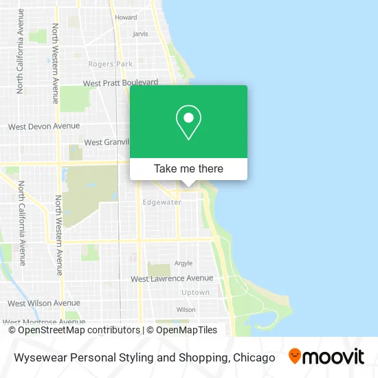 Wysewear Personal Styling and Shopping map