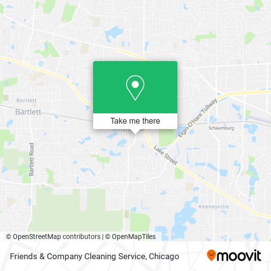 Mapa de Friends & Company Cleaning Service