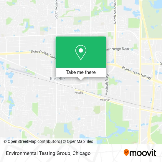Mapa de Environmental Testing Group