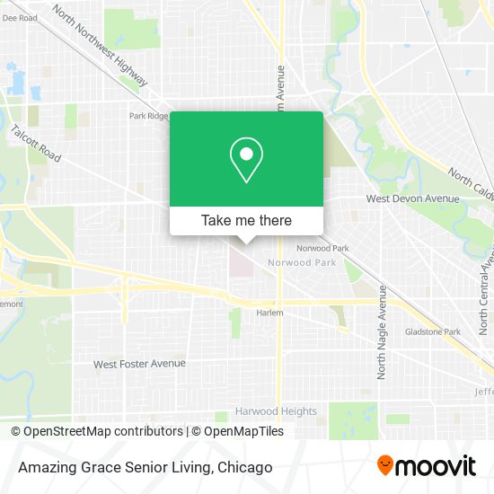 Amazing Grace Senior Living map