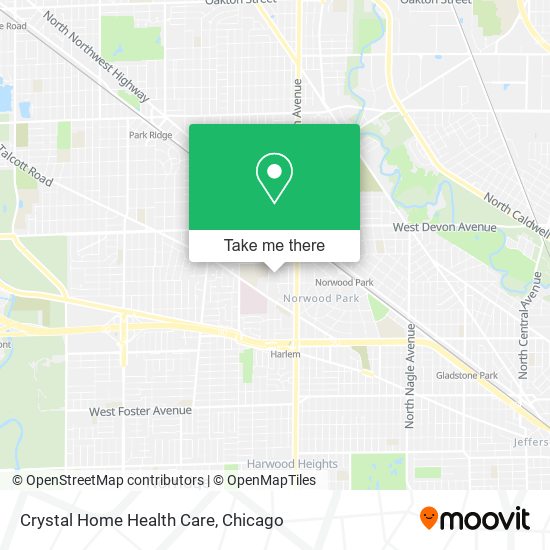 Mapa de Crystal Home Health Care