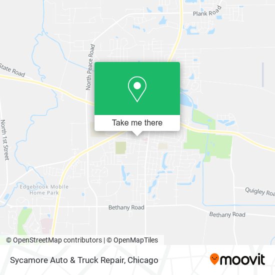 Sycamore Auto & Truck Repair map