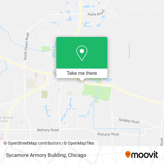 Mapa de Sycamore Armory Building