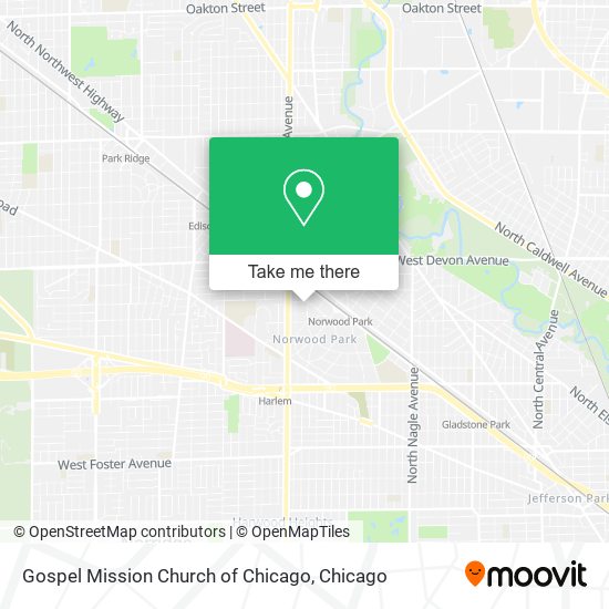 Mapa de Gospel Mission Church of Chicago