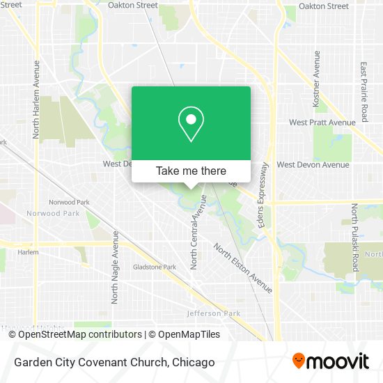 Garden City Covenant Church map
