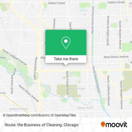 Route: the Business of Cleaning map