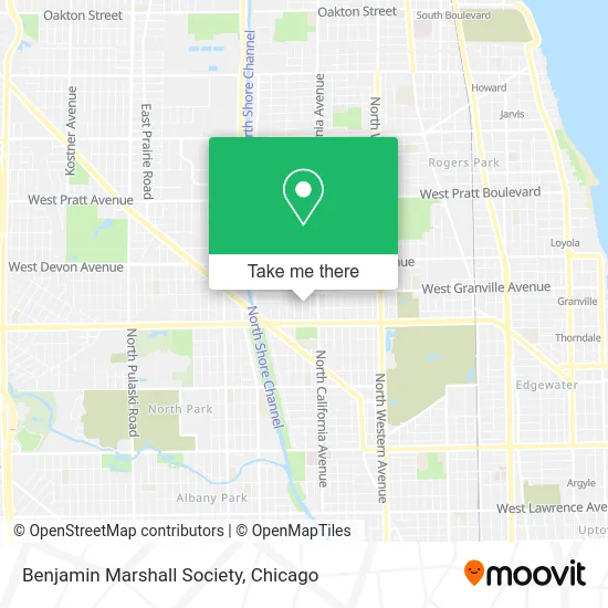 Benjamin Marshall Society map