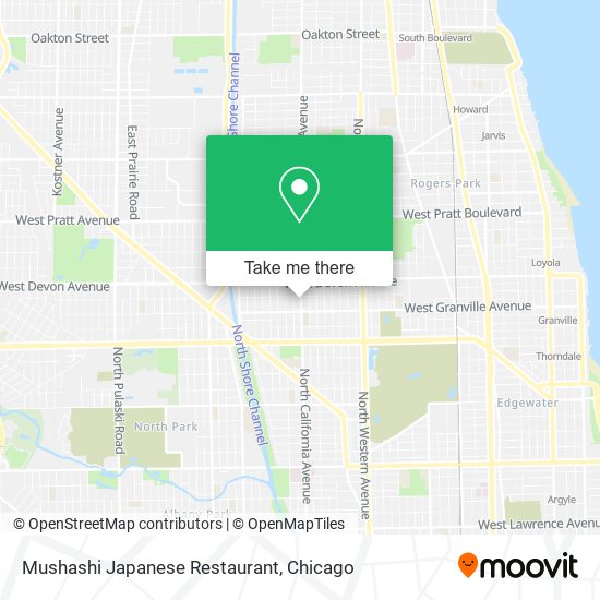 Mushashi Japanese Restaurant map