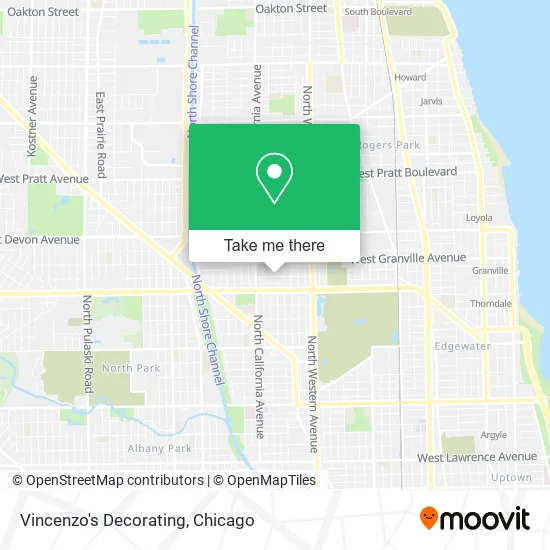 Vincenzo's Decorating map