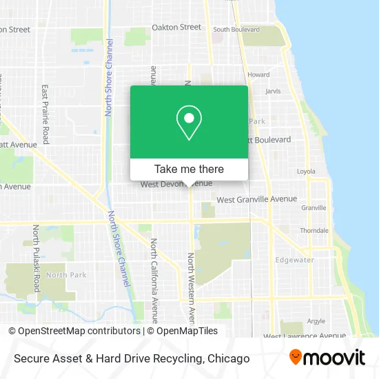 Secure Asset & Hard Drive Recycling map