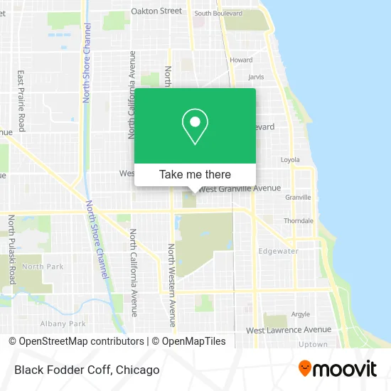 Black Fodder Coff map