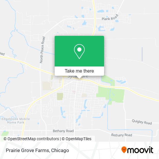 Mapa de Prairie Grove Farms